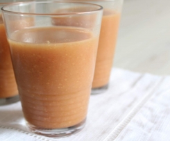 Passionfruit and oatmeal drink
