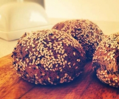 Super Soft Paleo Grain-free Seed Bread Rolls