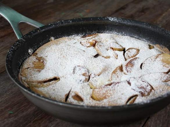 Apple Cinnamon Pancakes (Gluten Free, Dairy Free, Nut free, Refined sugar free)