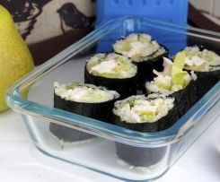 Hidden Veggie "Cauli Rice" Sushi - Back to School Lunchbox  