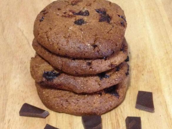 No Guilt Choc Chip Cookie (Gluten, Dairy and Refined Sugar Free)