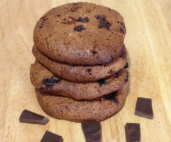 No Guilt Choc Chip Cookie (Gluten, Dairy and Refined Sugar Free)