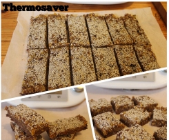 Raw Chocolate, Almond & Apricot Energy Bars