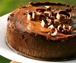 'Baked' Chocolate Cheesecake