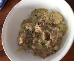 Chicken and Bacon Creamy Sauce - Dairy Free