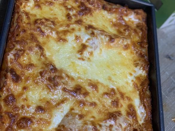 Chicken lasagne