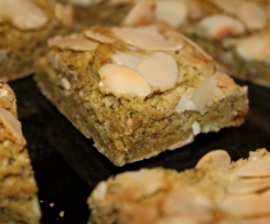Chewy Almond & Pistachio Squares