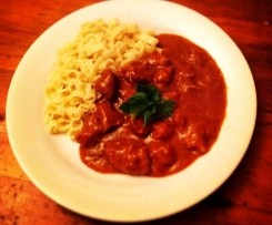 Matt Preston's Lamb, cashew and pineapple braise (adapted from lamb, walnut and pineapple braise - from 100 Best recipes