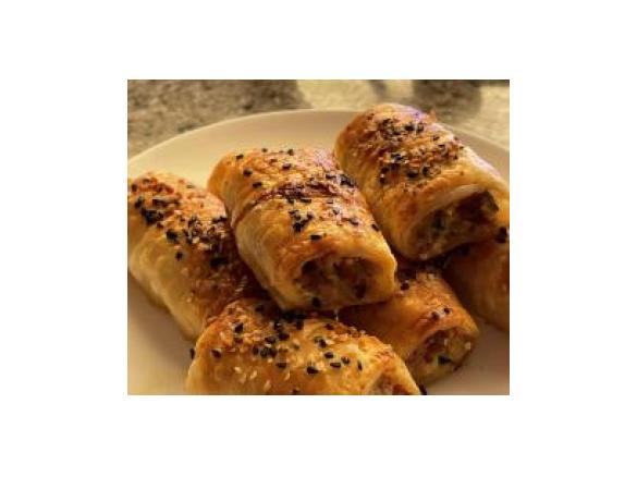 Chicken Chorizo and Cheese Sausage Rolls