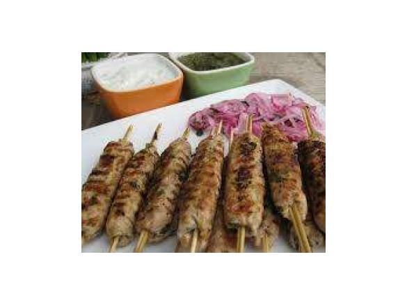 Spiced Sheek Kebabs