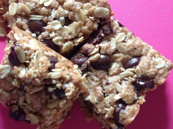 Choc Chip Oat Slice