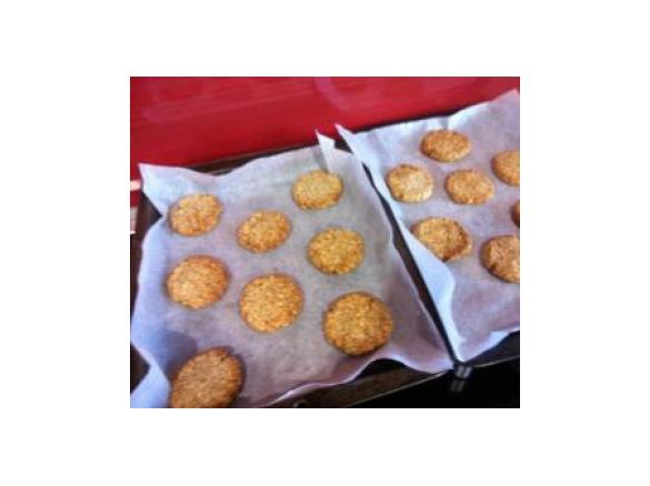 "Clean" Anzac Biscuits