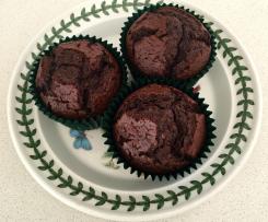 Chocolate, Raspberry and Blueberry muffins