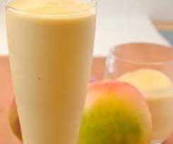 Real mango protein smoothie!