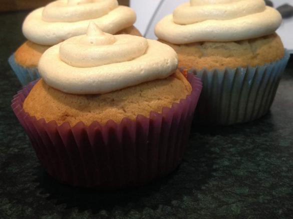 Easy Chai Spice cupcakes