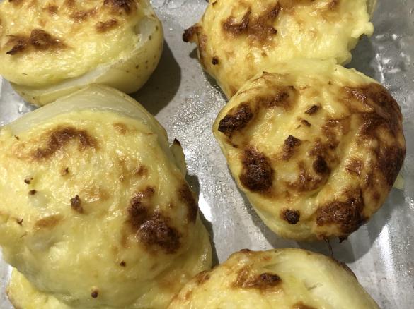 Twice baked potatoes - under development