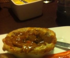 Beef and Red wine Pie