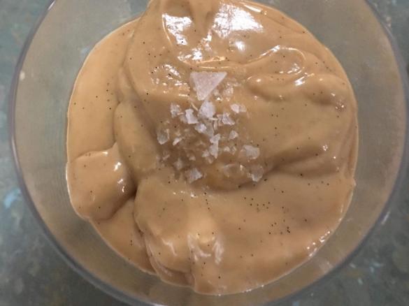 Decadent Salted Caramel Custard