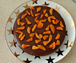 CHOCOLATE PISTACHIO FUDGE TART (adapted from Giada De Laurentiis)