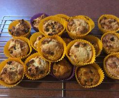 Choc Peanut Muffins