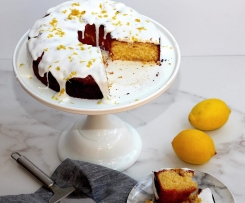LEMON AND COCONUT DRIZZLE CAKE GLUTEN FREE
