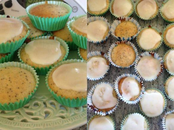 20 second Lemon Poppy Seed Cake, Dairy and Egg free 