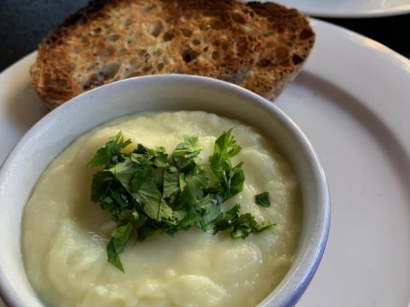 Cauliflower and Leek Soup