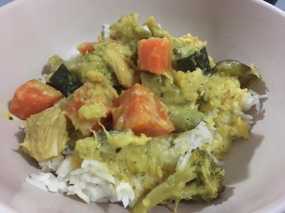 Cambodian Chicken & Vegetable Lemongrass Curry