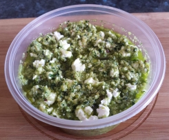 Basil, Kale & Cashew Dip with Feta 