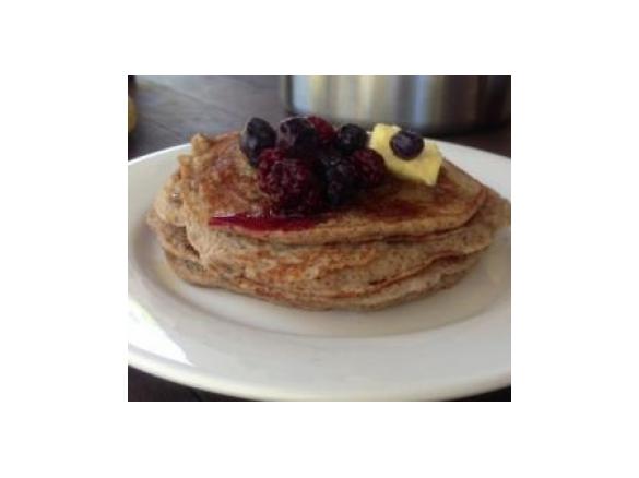 Maple Walnut Pancakes