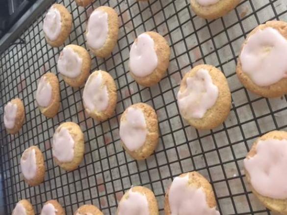 Citrus Almond Shortbread