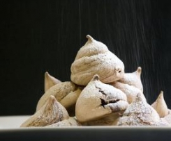 Chocolate Marble Italian Meringues