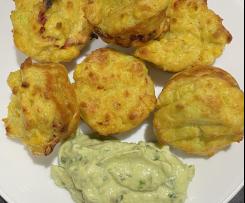 Corn, Haloumi & Sun-dried tomato fritter bites