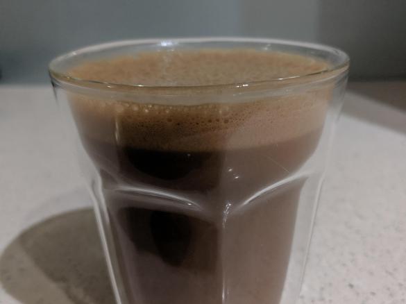 Cacao turmeric latte