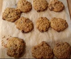 Gluten free carrot cake cookie