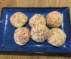 Lemon sprinkle cookies