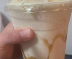 Salted caramel frappe