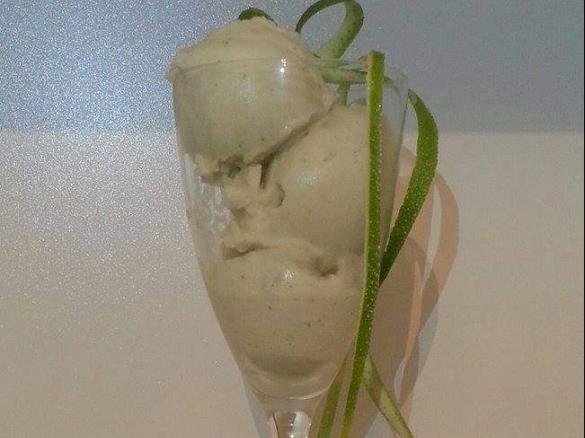 Lime and Coconut Sorbet