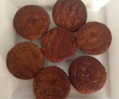 Banana and date muffins gluten free