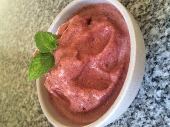 Cranberry Choc Christmas Sorbet