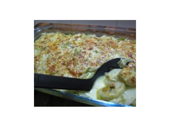 Kirls Leek & Potato Bake