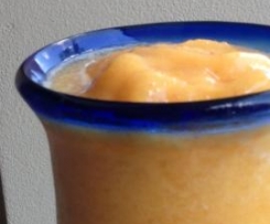 Apricot Ginger Summer Frappe