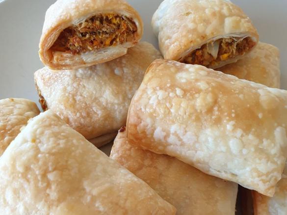 Vegan Veggie Rolls (Moderate RPAH diet)