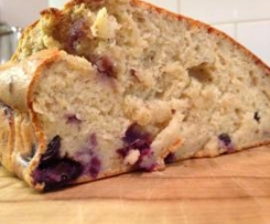 Banana and Blueberry Cake