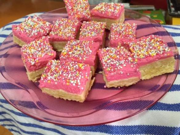 Vanilla Cookie Slice (from Rachel Cooks)