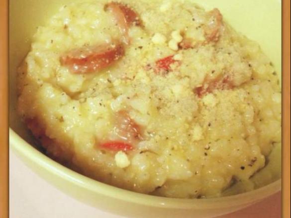 Chorizo risotto