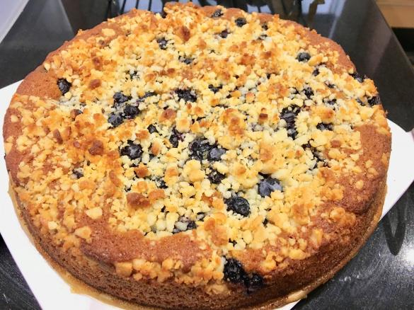 Easy Blueberry & Yoghurt Cake