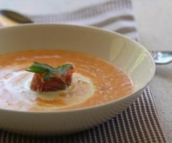 Smoked Salmon Soup