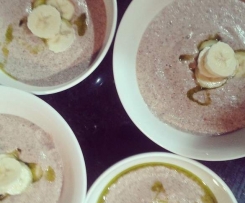 Feijoa and Autumn Fruits Chia Porridge (Gluten, Dairy and Refined Sugar Free)