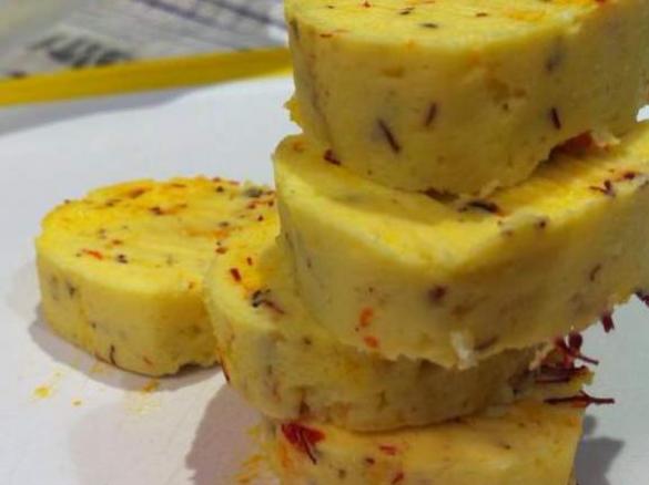 Saffron, Lime and Chilli Salt Butter